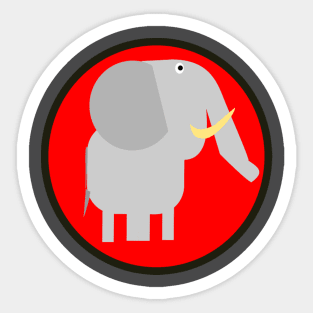 Elephant Sticker